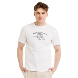 Bushman Herren T-Shirt Legend L-200, weiß