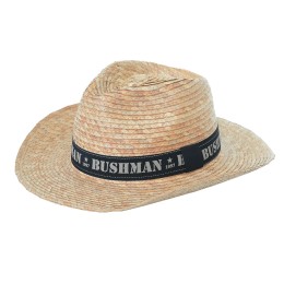 Bushman Sommerhut für Herren aus Palmstroh sand