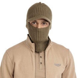 Sturmhaube und Mütze, khaki