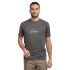 bushman herren T-shirt dunkelgrau