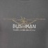 bushman herren T-shirt dunkelgrau