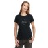 bushman damen T-shirt schwarz