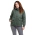 bushman damen Winterjacke dunkelgrün