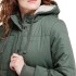 bushman damen Winterjacke dunkelgrün