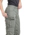 bushman Damen-Cargo-Hosen mit abnehmbaren Hosenbeinen khaki