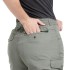 bushman Damen-Cargo-Hosen mit abnehmbaren Hosenbeinen khaki