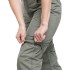 bushman Damen-Cargo-Hosen mit abnehmbaren Hosenbeinen khaki