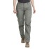 bushman Damen-Cargo-Hosen mit abnehmbaren Hosenbeinen khaki