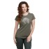 bushman damen T-shirt grün