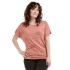 Bushman damen T-shirt mit durchgehenden Print altrosa