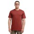 bushman herren Basic-T-Shirts burgund