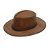 bushman herren Lederhut braun
