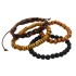 bushman damen und herren Armband braun