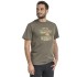 bushman Herren-T-Shirt aus Baumwolle mit Rundhalsausschnitt braun