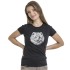 bushman damen T-shirt schwarz