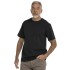 bushman Herren-T-Shirt aus Baumwolle mit Rundhalsausschnitt schwarz