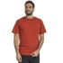 bushman Herren-T-Shirt aus Baumwolle mit Rundhalsausschnitt rot