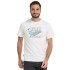 bushman Herren-T-Shirt aus Baumwolle mit Rundhalsausschnitt weiße
