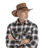 bushman herren Lederhut braun
