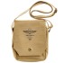 Bushman Schultertasche aus Baumwoll-Canvas creme