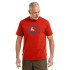 Bushman Herren-T-Shirt MOOR, terracotta