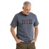 Bushman Herren-T-Shirt YAKUBU, petrolblau