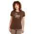 Bushman Damen-T-Shirt LAYLA, dunkelbraun