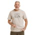 Bushman Herren T-Shirt Legend Jawa 20, beige