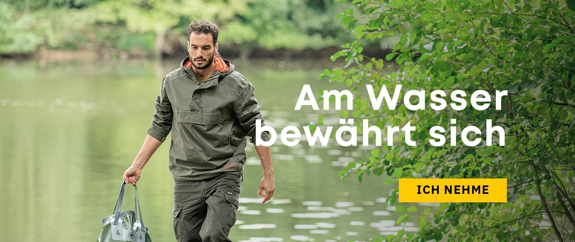 Bushman Kleidung und Accessoires für Fischer